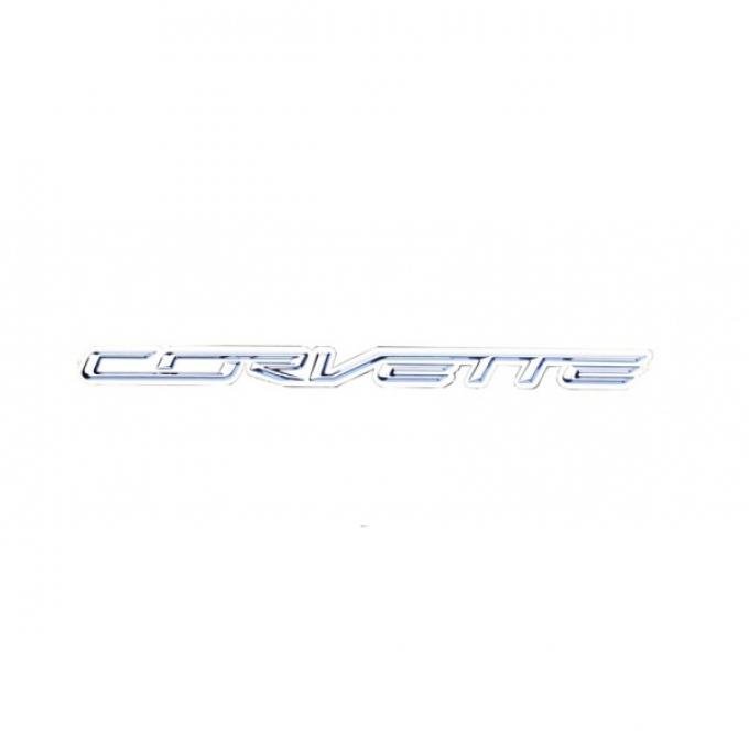 Corvette Metal Sign, C7 Corvette Script 32" X 3"