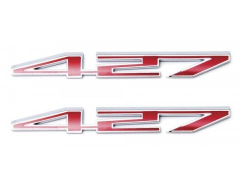 Corvette Hood Emblems, GM, 427