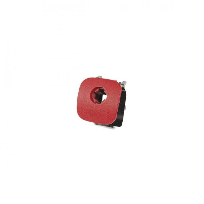 Corvette Glove Box Handle, Red, 2005-2013