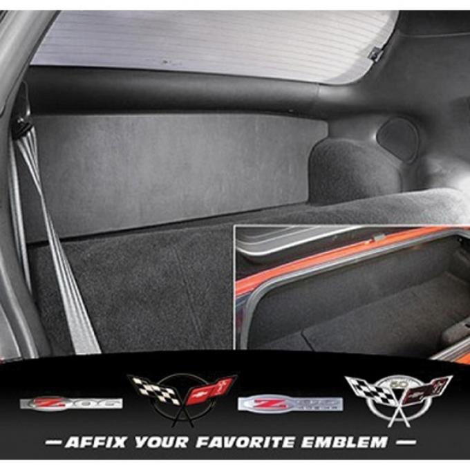 Corvette Partition, Fixed Roof Coupe, 1999-2004