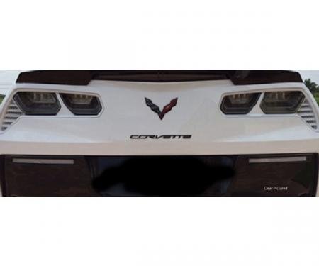 Corvette - Rear Bumper Reflector Marker Lights, Clear, 2014-2016