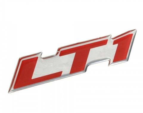 Corvette C6 Domed LT1 Emblem, C6 ZR1 Style, 1992-1996