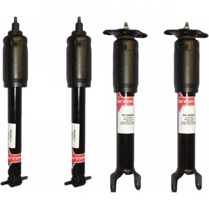 Corvette Shock Absorber Set, KYB, Gas-A-Just, Non-Sport, 1997-2004