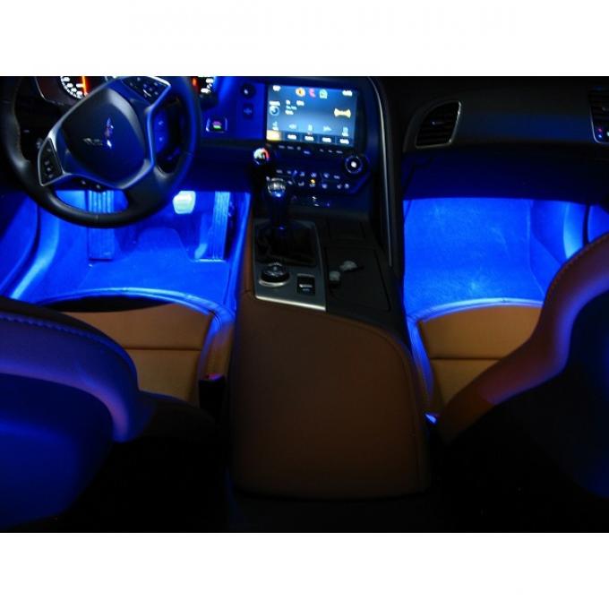 Corvette Footwell SuperBright LED Kit, 2014-2017