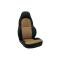 CA 1997-2004 Chevrolet Corvette Custom 100% Leather Seat Covers Standard Black & Oak 43862