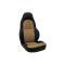 Corvette America 1997-2004 Chevrolet Corvette Custom 100% Leather Seat Covers Standard Black & Oak 43862