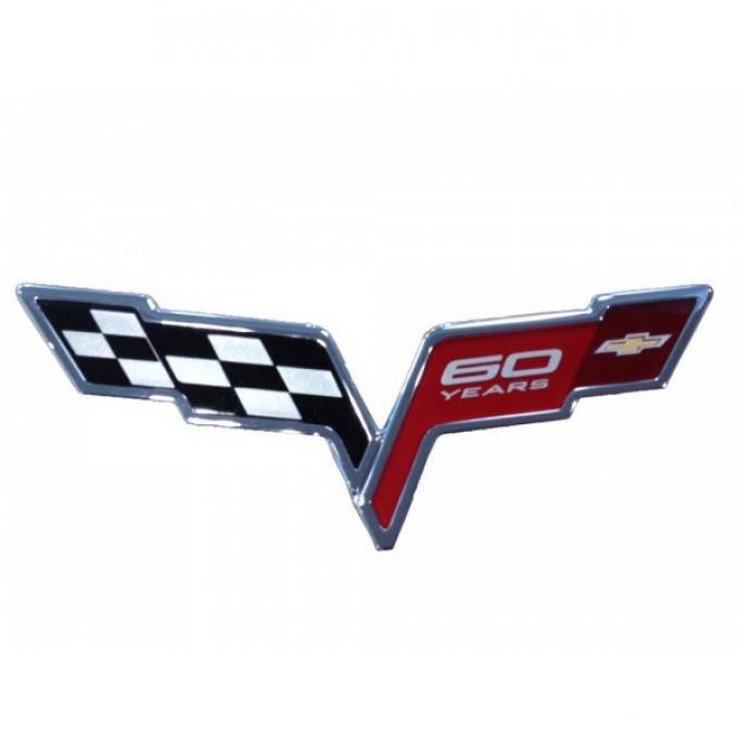 Corvette Front Emblem, 60th Anniversary, 2013