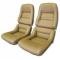 Corvette America 1978-1982 Chevrolet Corvette Leather Like Seat Covers 2" Bolster