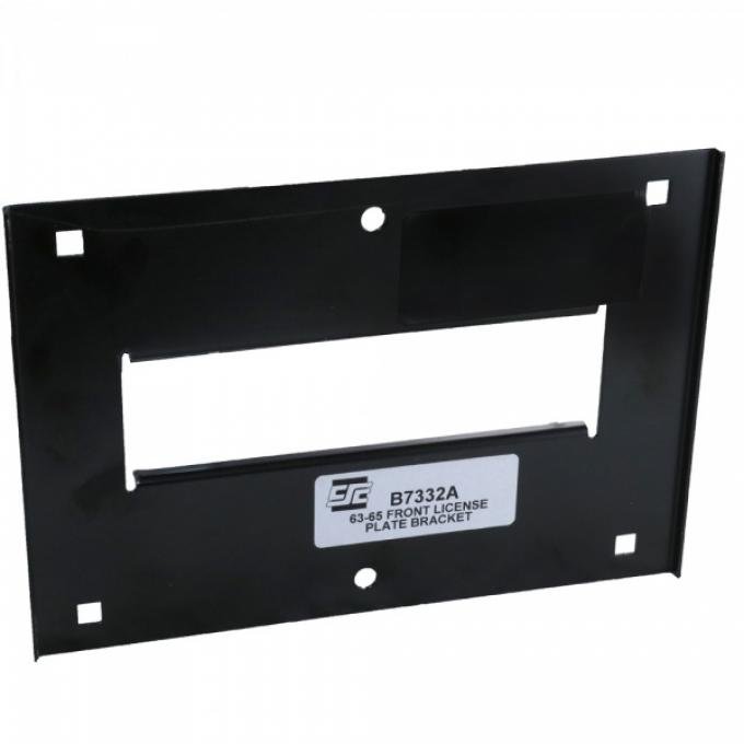 Corvette License Plate Bracket, Front, 1963-1965