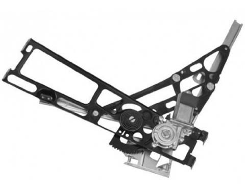 Corvette Window Regulator With Motor, Left, 1984-1996