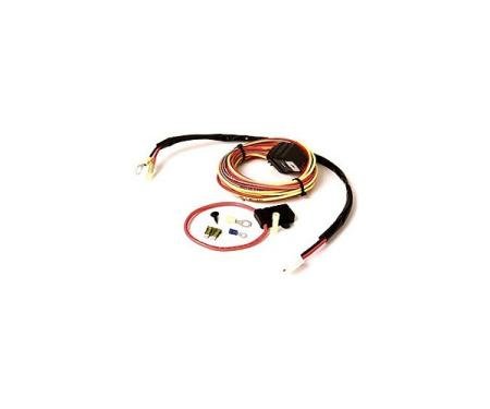 Corvette Radiator Cooling Fan Relay Wiring Harness, For Dual Fans, Be Cool, 1969-1982