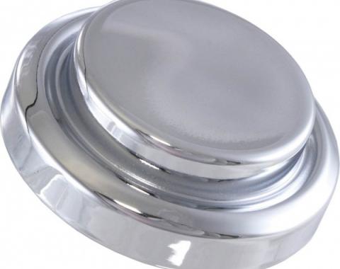 Corvette Master Cylinder Cap Cover, Chrome, 1984-1991