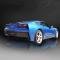 Corvette, Xtreme 2.75'' Stainless Exhaust, Quad Oval Tips, Black, Corsa, 2014-2017
