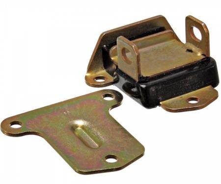 Corvette Motor Mount, Urethane, Zinc Plated, 1963-1982