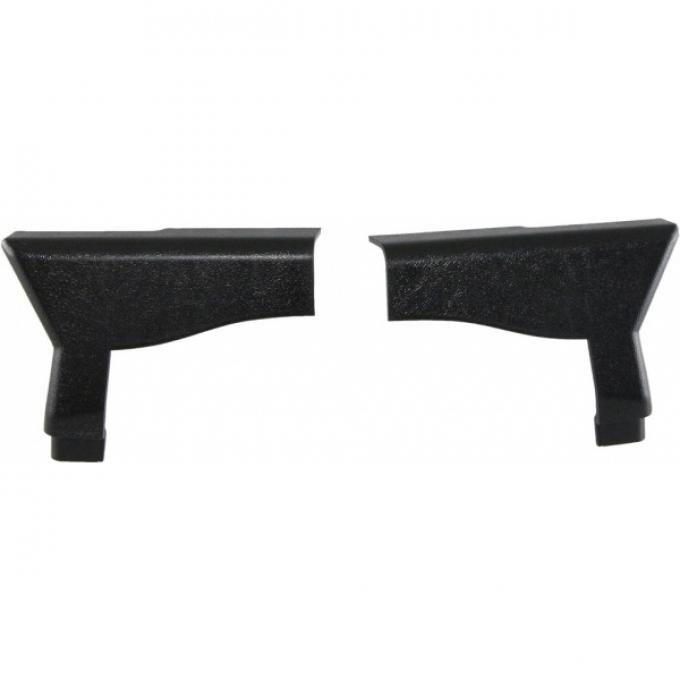 Corvette Lock Pillar Covers, Upper, Convertible, 1994-1996