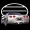 Corvette Bezels, Taillight, 5-Piece, Billet Chrome, 1997-2004