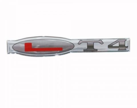 Corvette C4 Domed LT4 Emblem, C5 Z06 Style, 1996