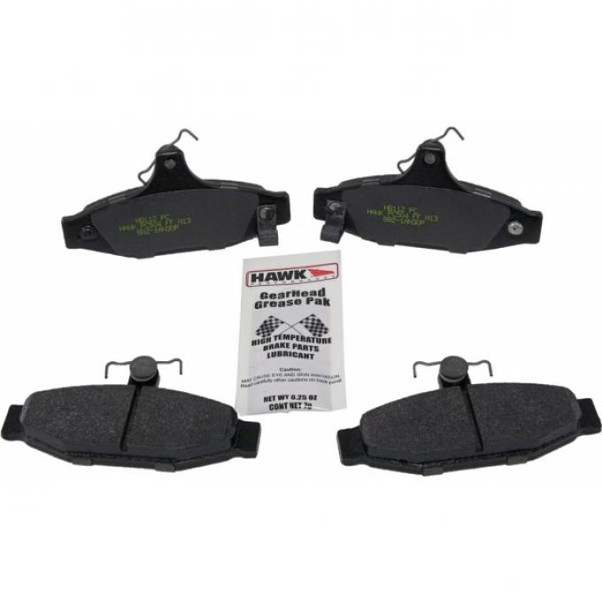 Hawk Disc Brake Pads, Rear, Ceramic| HB112Z.540 Corvette 1988-1996