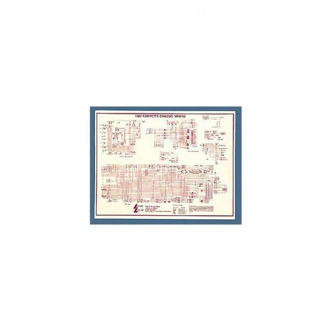 Lectric Limited Wiring Diagram, Laminated| Corvette 1955-1982