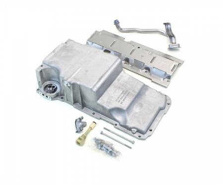 Corvette LS Swap F-Body Oil Pan For 600 Series Power Steering Box, 1963-1982