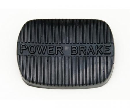 Power Brake Pedal Pad, Manual Transmission, 1958-1965