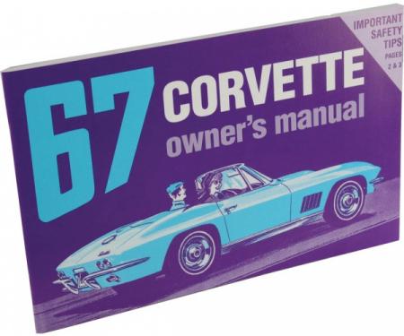 Corvette Owners Manual, 1967