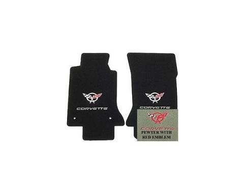 Lloyd Ultimat 2 Pc Front Mats, 100 Black, Logo 819084-1