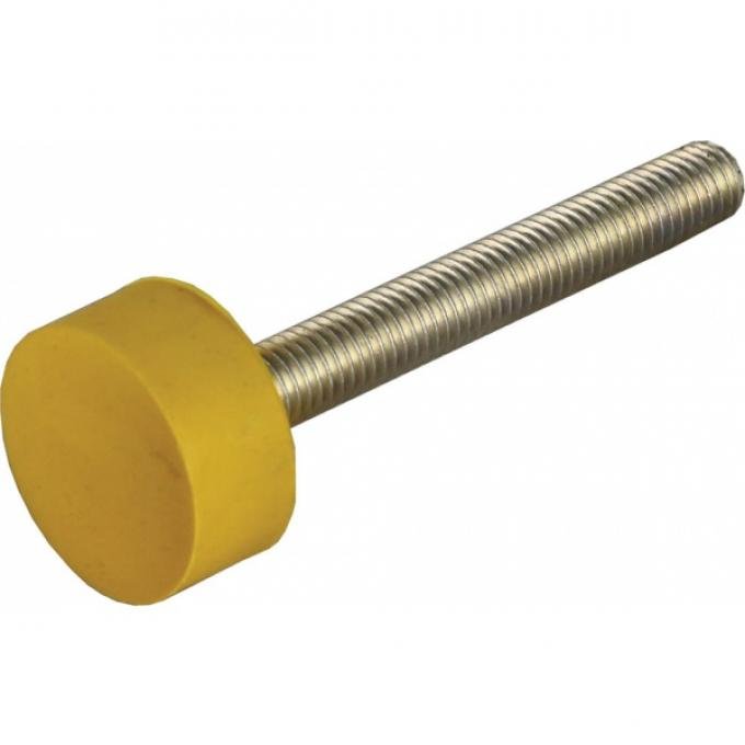 Corvette Hood Adjuster Bumper, Urethane, Front, Yellow, 1997-2004