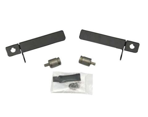 Corvette Outside Door Handle Kit, With Lock Cylinders, 1984-1996