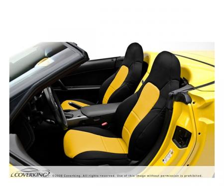 Corvette Coverking Genuine CR-Grade Neoprene Seat Cover, With Power Passenger Seat, Convertible 1998-2004