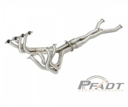 Corvette PFADT Street Tri-Y Long Tube Header & X-Pipe, 1997-2004