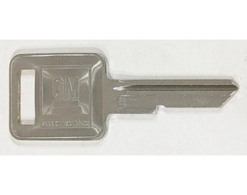 Corvette Key Blank, Square J (70,74,78,82),