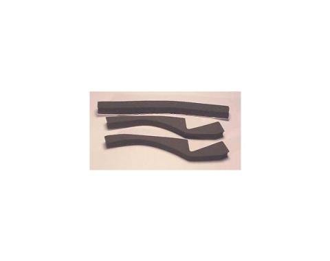 Corvette Radiator Support to Hood Seal Set, 1976-1978