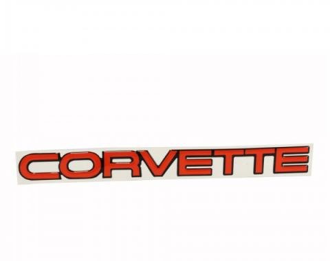 Corvette Rear Bumper Letters, 1984-1990