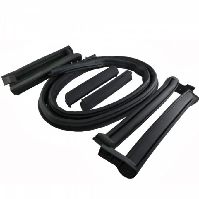 Corvette - Soft Top Weatherstrip Kit, 1998-2004