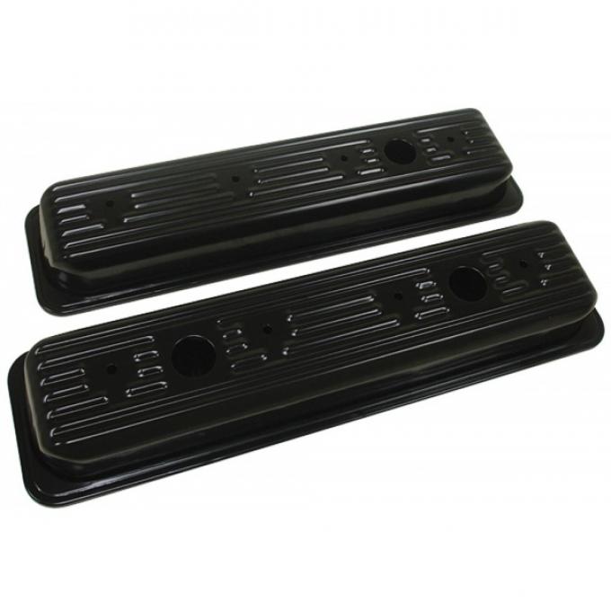 Corvette Black Valve Covers, 1986L-1991