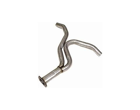 Corvette Exhaust Pipe, Rear Y Aluminized, 1982