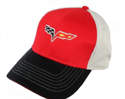 C6 Twill And Soft Mesh Cap