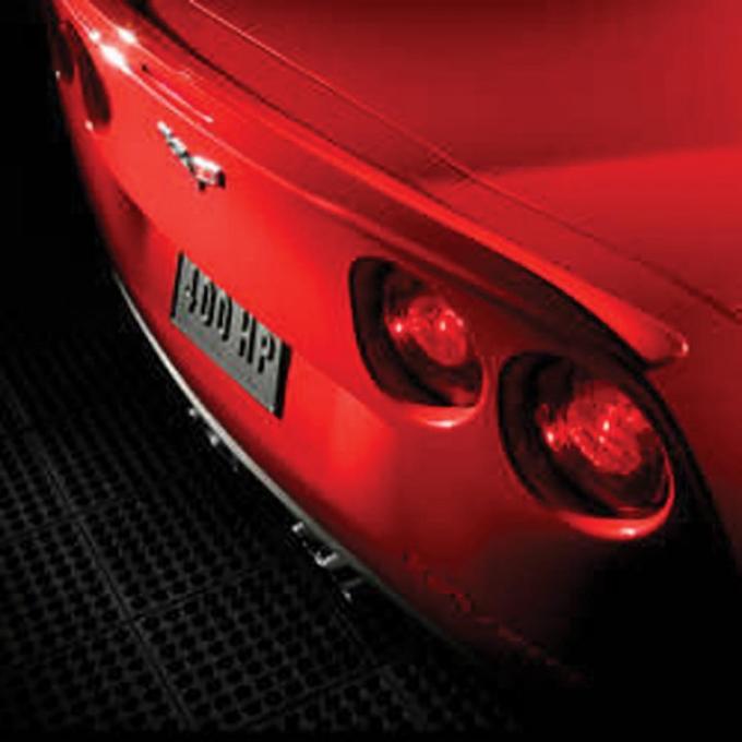 Corvette Spoiler, Rear Race, Full Width, Painted, 2005-2013