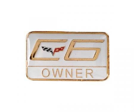 Corvette C6 Owner Lapel Pin
