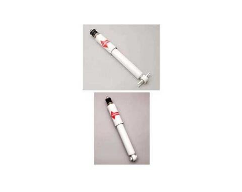 Corvette KYB Shock Absorbers, Gas, Front & Rear, Without Adjustable Suspension, 1989-1996