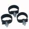 CA 1968-1977 Chevrolet Corvette Rear Door Pulls 3 Piece
