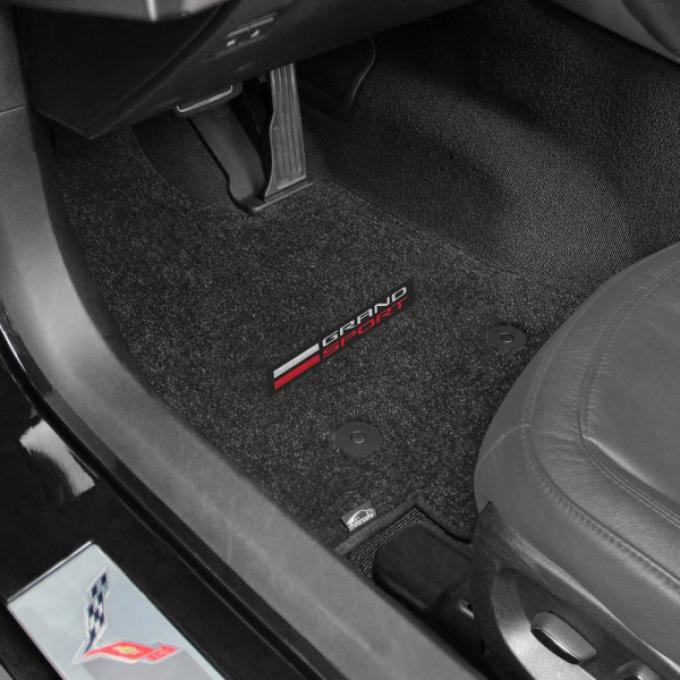Lloyd Mats, Jet Floor Mats With Grand Sport Script| 600300 Corvette Stingray Only 2014-2017