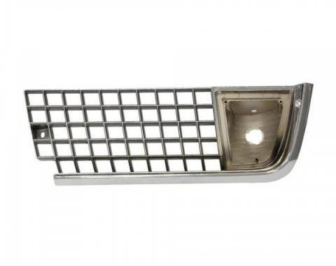 Corvette Grille, Left Outer (Reproduction), 1970-1972