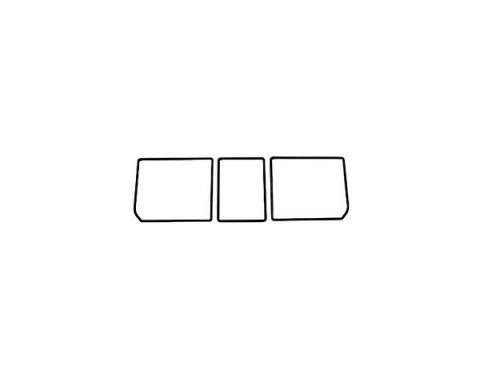 CA 1968-1979 Chevrolet Corvette Rear Compartment Unit Door Frames 3 Piece