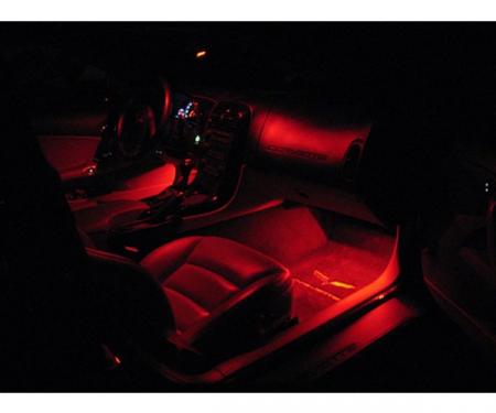 Corvette Footwell SuperBright LED Kit, 2005-2013