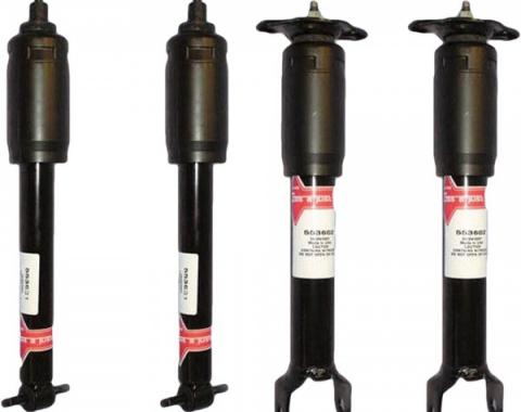 Corvette Shock Absorber Set, KYB, Gas-A-Just, Non-Sport, 1997-2004