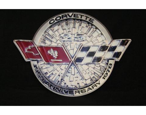 Corvette Metal Sign, 1978