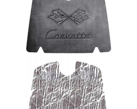 Quiet Ride Hood Cover and Insulation Kit, AcoustiHOOD| 25-12582 Corvette 1953-1955