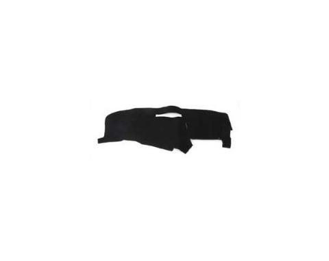 Corvette Dash Mat, CoverKing, Without Climate Control Option, Black, 1994-1996